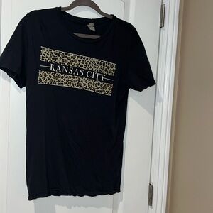Black Kansas City tee